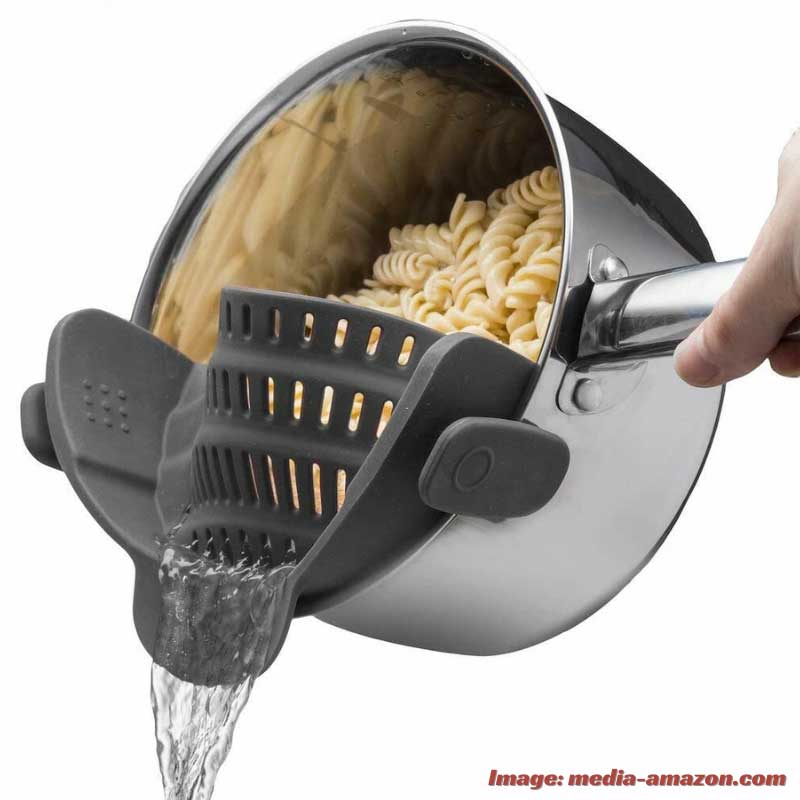 Best kitchen gadgets Clip-On Strainer