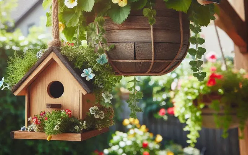 Beneath Planter Birdhouse