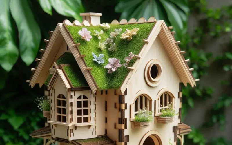 Birdhouse Mansion with Plywood