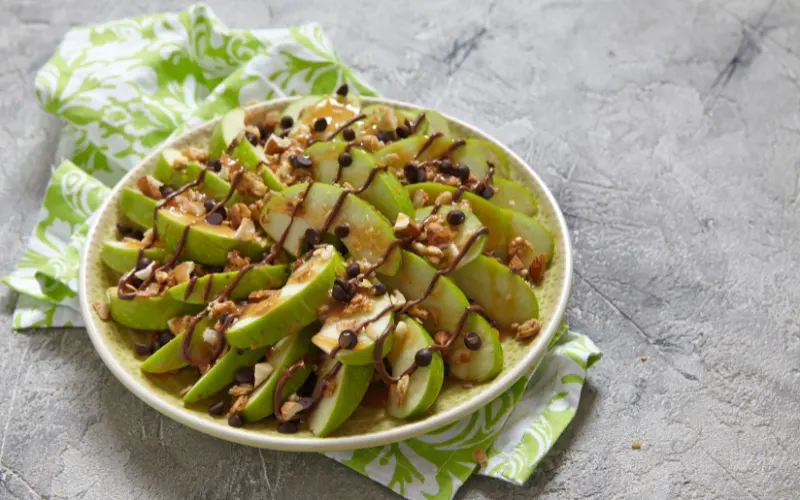 Apple Nachos Summer Snacks