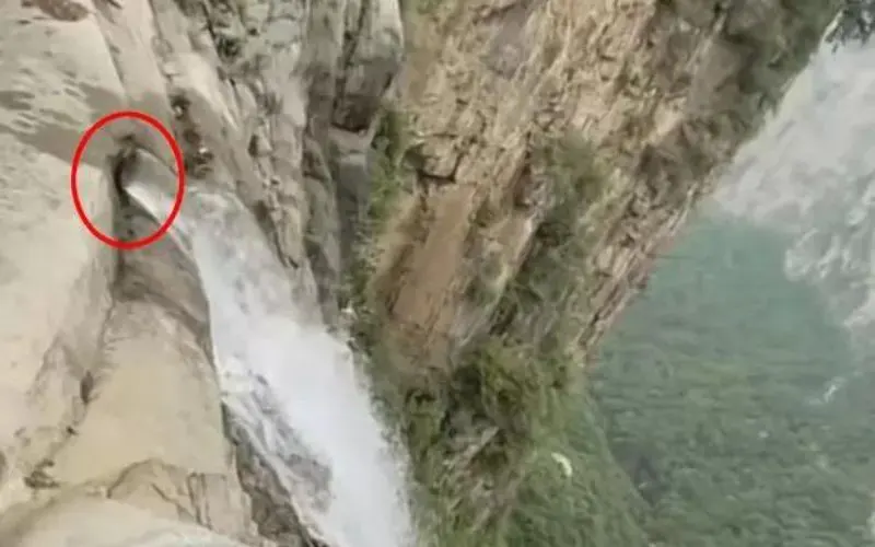 The Fake Waterfall of China