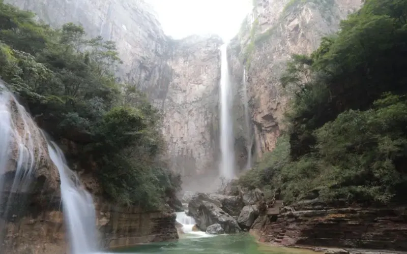 Yuntai Mountain Waterfall, China