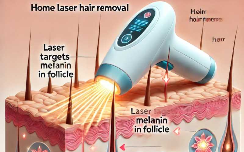 How Does Home Laser Hair Removal Work?