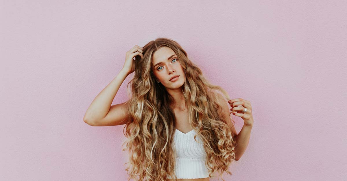 Curly hair styling products