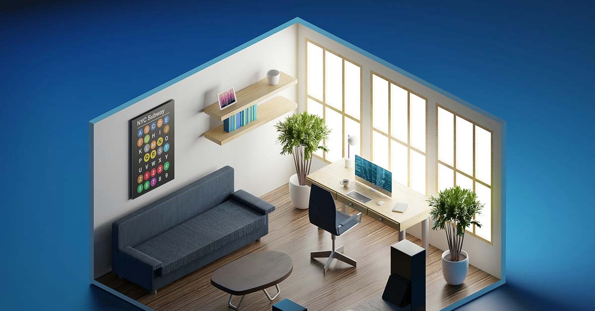 compact smart home device for small spaces