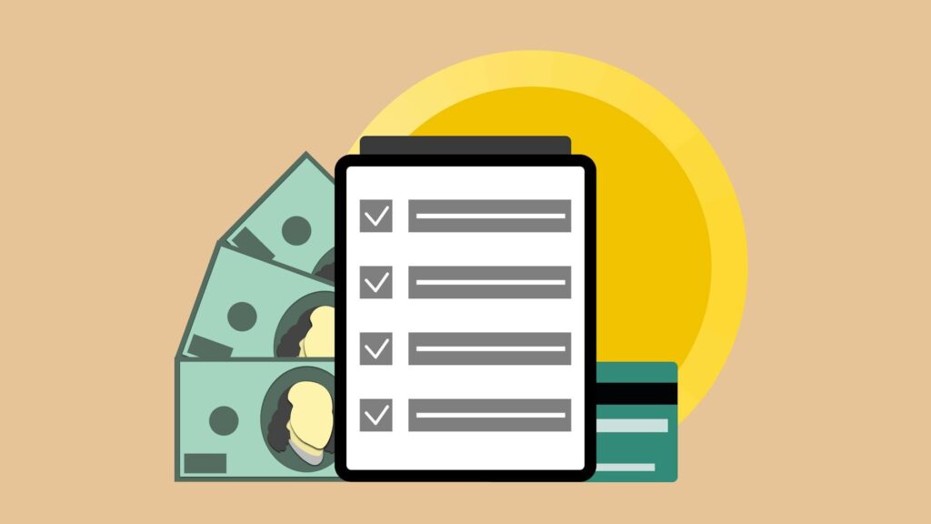 Holiday budget planner