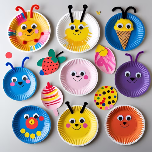Paper Plate Art Crafts